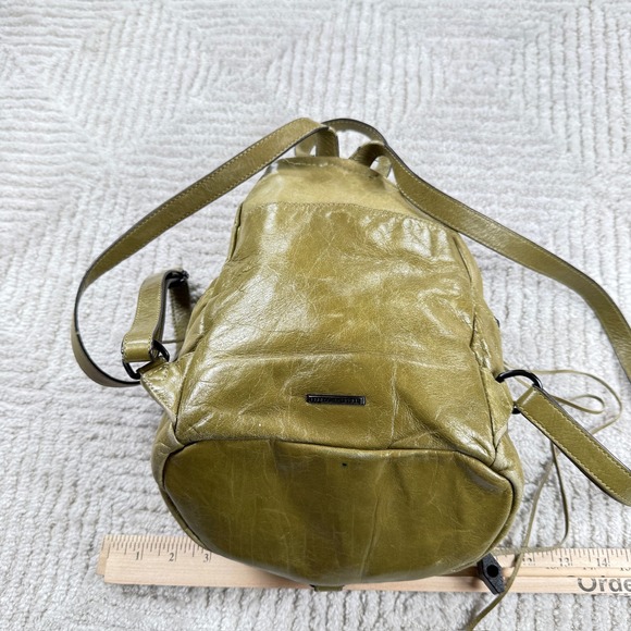 Rebecca Minkoff Julian Backpack Women Small Olive Green Leather Boho Moto Bag main image 15